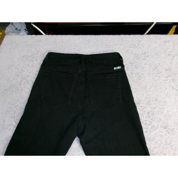 KanCan Black High Rise Skinny Jeans Women Size 7 27 Stretch Denim - Picture 8 of 9
